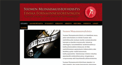 Desktop Screenshot of muinaismuistoyhdistys.fi